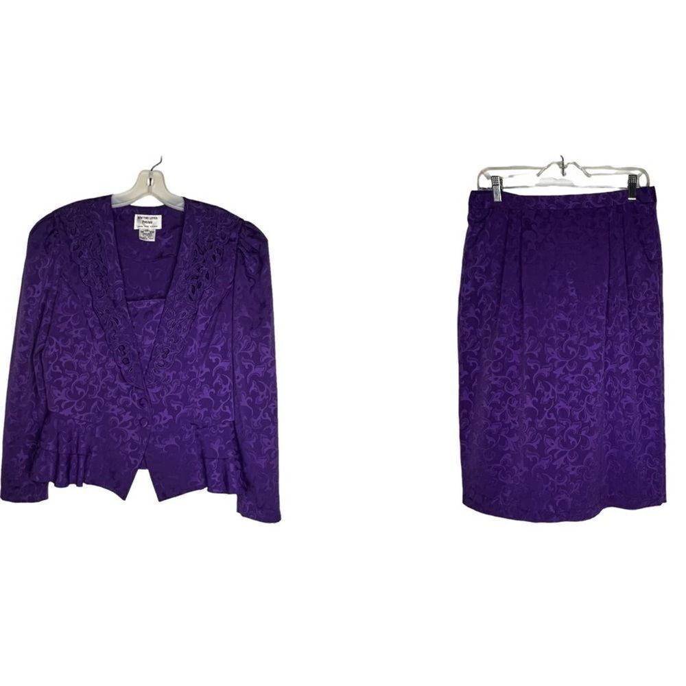 Vintage Dim the‎ Lites Petites Skirt Set